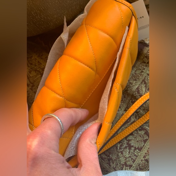 SOLD⛔️Authentic COACH 1941 Nappa leather quilted magnetic flap crossbody - Picture 13 of 15